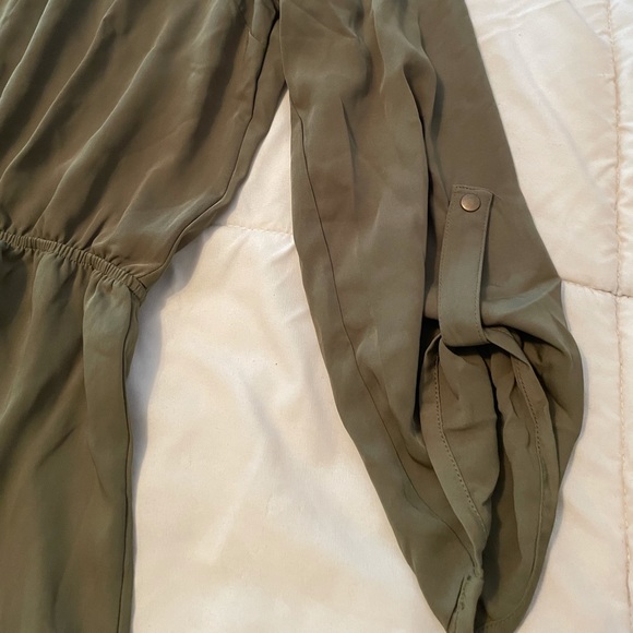 Brand New Forever 21 Large olive dress. - Picture 4 of 5